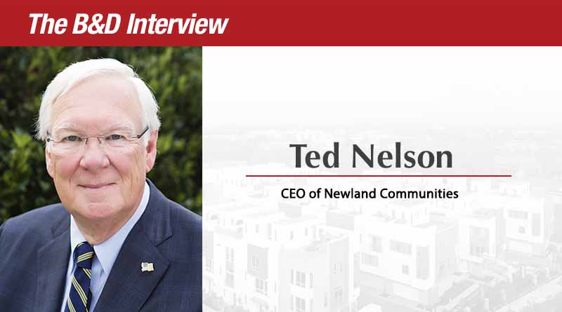 Ted Nelson CEO Newland Communities